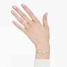 BRACCIALE CONSTELLA, CRYSTAL PEARL, BIANCO, PLACCATO RODIO 5705618