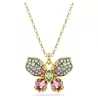 IDYLLIA MULTICOLORED BUTTERFLY PENDANT, GOLD TONE PLATED 5709950