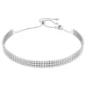 MATRIX TENNIS CHOCKER, WHITE, RHODIUM PLATED 5685755