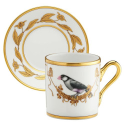 COFFEE CUP WITH SAUCER VOLIERE PADDA 1724