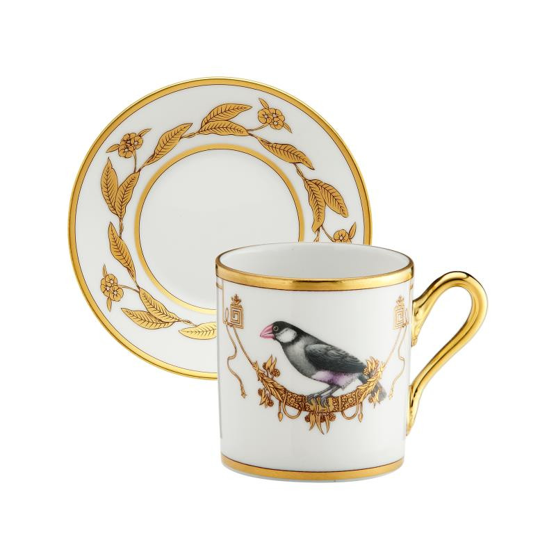 COFFEE CUP WITH SAUCER VOLIERE PADDA 1724