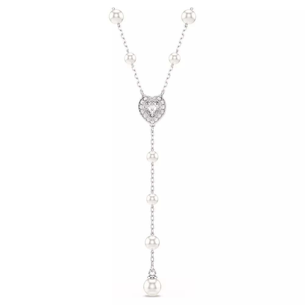 COLLANA A Y ARIANA GRANDE X SWAROVSKI, CRYSTAL PEARL, CUORE 5720855