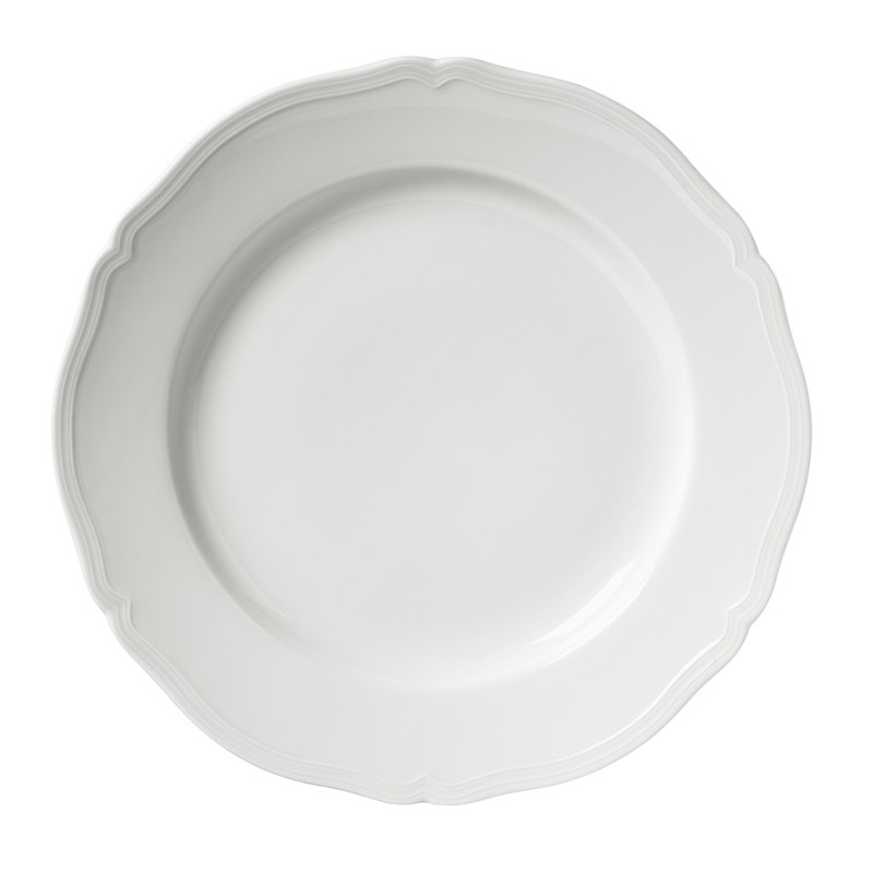 CHARGER PLATE 31 CM - 0000 ANTICO DOCCIA BIANCO