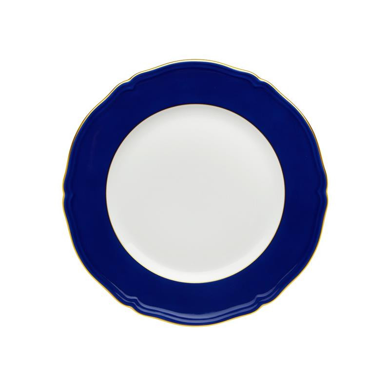 CHARGER PLATE 0310 CM 31 ANTICO DOCCIA BLUE FLAT 1265