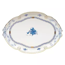40 CM OVAL PLATTER, TET A TET