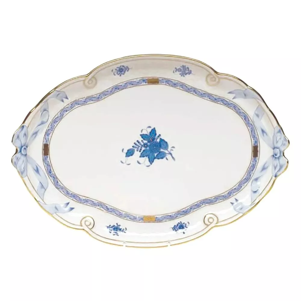 40 CM OVAL PLATTER, TET A TET