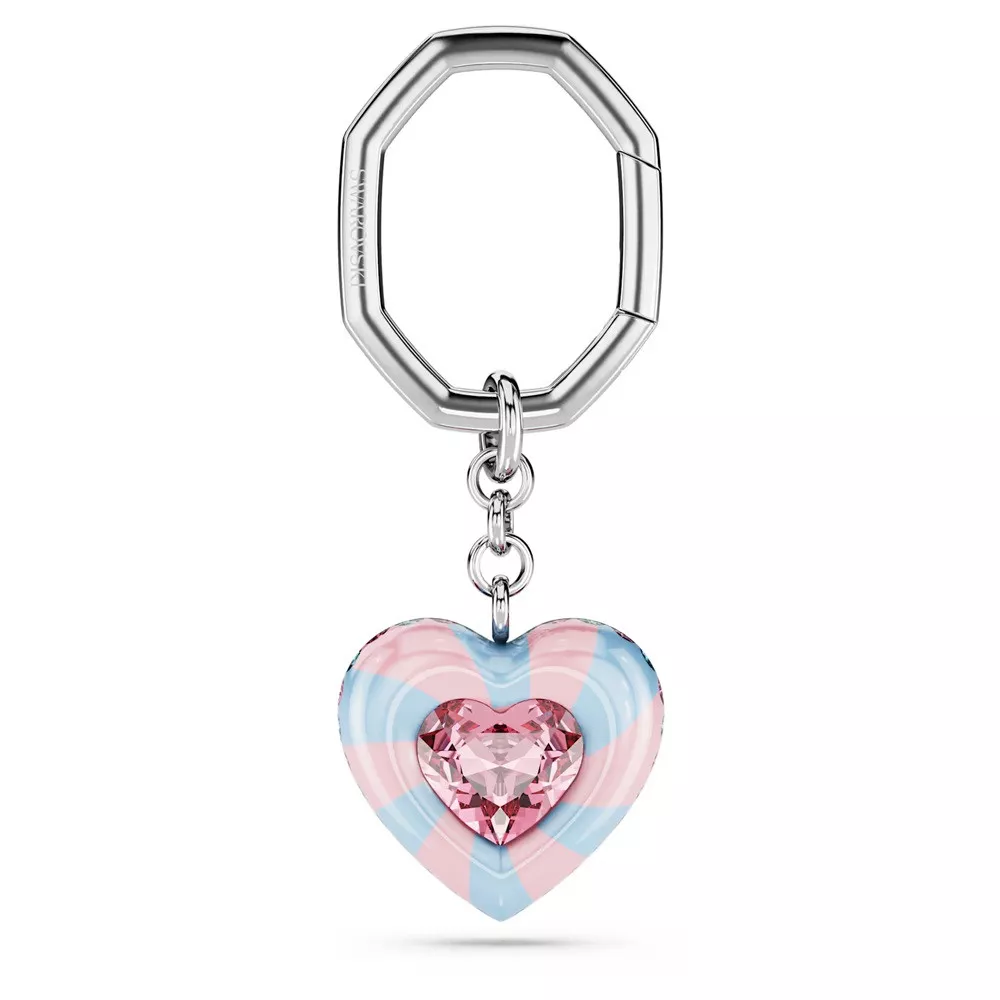 PORTACHIAVI DULCIS, ROSA, PLACCATO RODIO 5713882