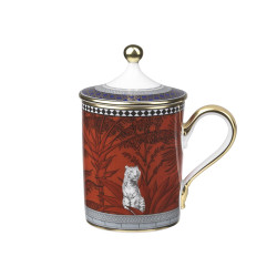 MUG WITH COVER AND SPHERICAL KNOB - 0400 TOTEM TIGRE 1315
