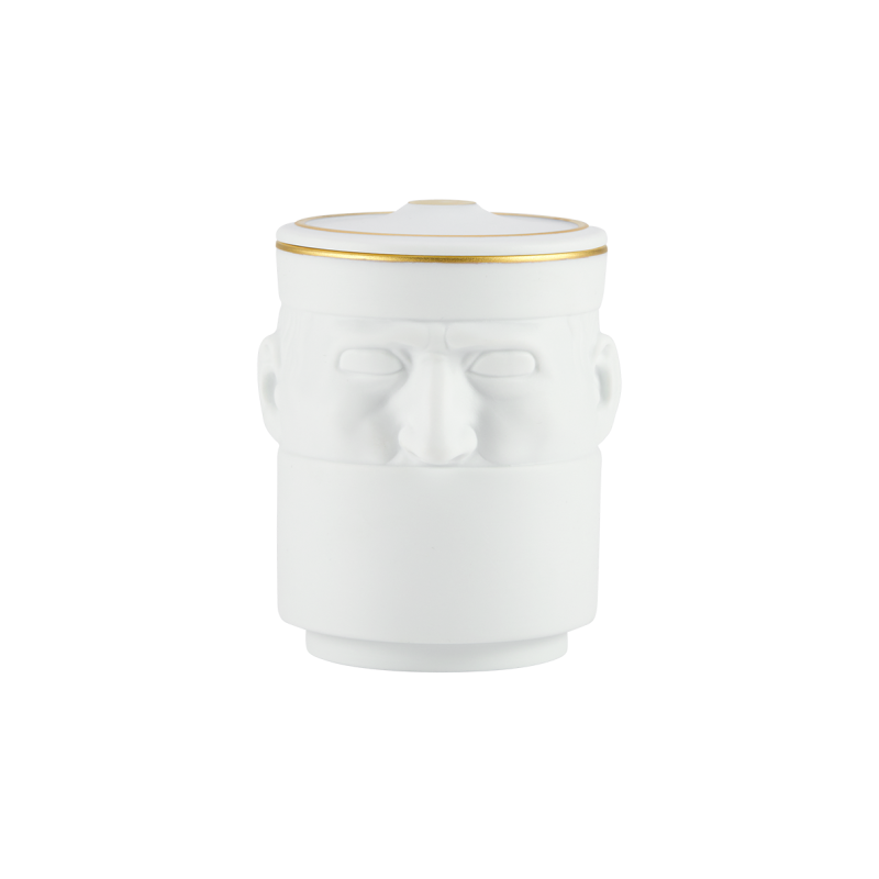 CANDLE HOLDER - THE COMPANION PURE WHITE