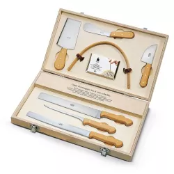 SET OF 7 CHEESE KNIVES,...