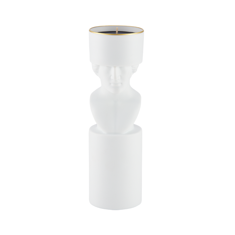 TEALIGHT HOLDER - IL LETTERATO PURE WHITE