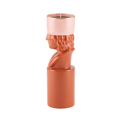 TEALIGHT HOLDER - IL LETTERATO RED CLAY