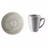 MESH ESPRESSO CUP WITH SAUCER