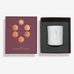 CANDLE - LA DAMA BLACK STONE