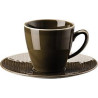 MESH TEA CUP AND SAUCER