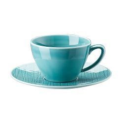 MESH TEA CUP AND SAUCER