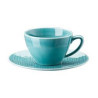 MESH TEA CUP AND SAUCER