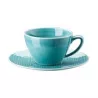 TAZZA TE CON PIATTINO MESH