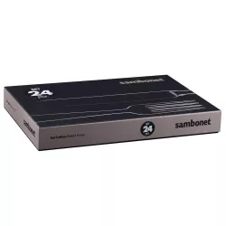 SET POSATE GIO PONTI, MANICO CAVO ORFEVRE