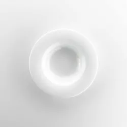 DEEP PLATE 18 CM WHITE 1750...