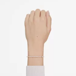 MATRIX BRACELET WHITE, CRYSTAL PEARL