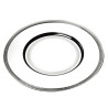 PIATTO SEGNAPOSTO 33 CM, MALMAISON SILVER PLATE