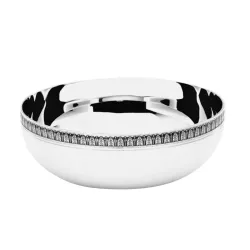 SILVER PLATED ROUND BOWL...