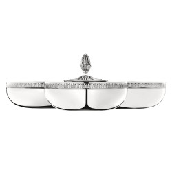 SERVIZIO COCKTAIL 3 PEZZI, MALMAISON SILVER PLATED