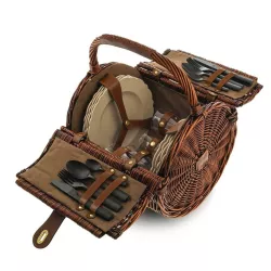PICNIC BASKET SET, DRESSED...