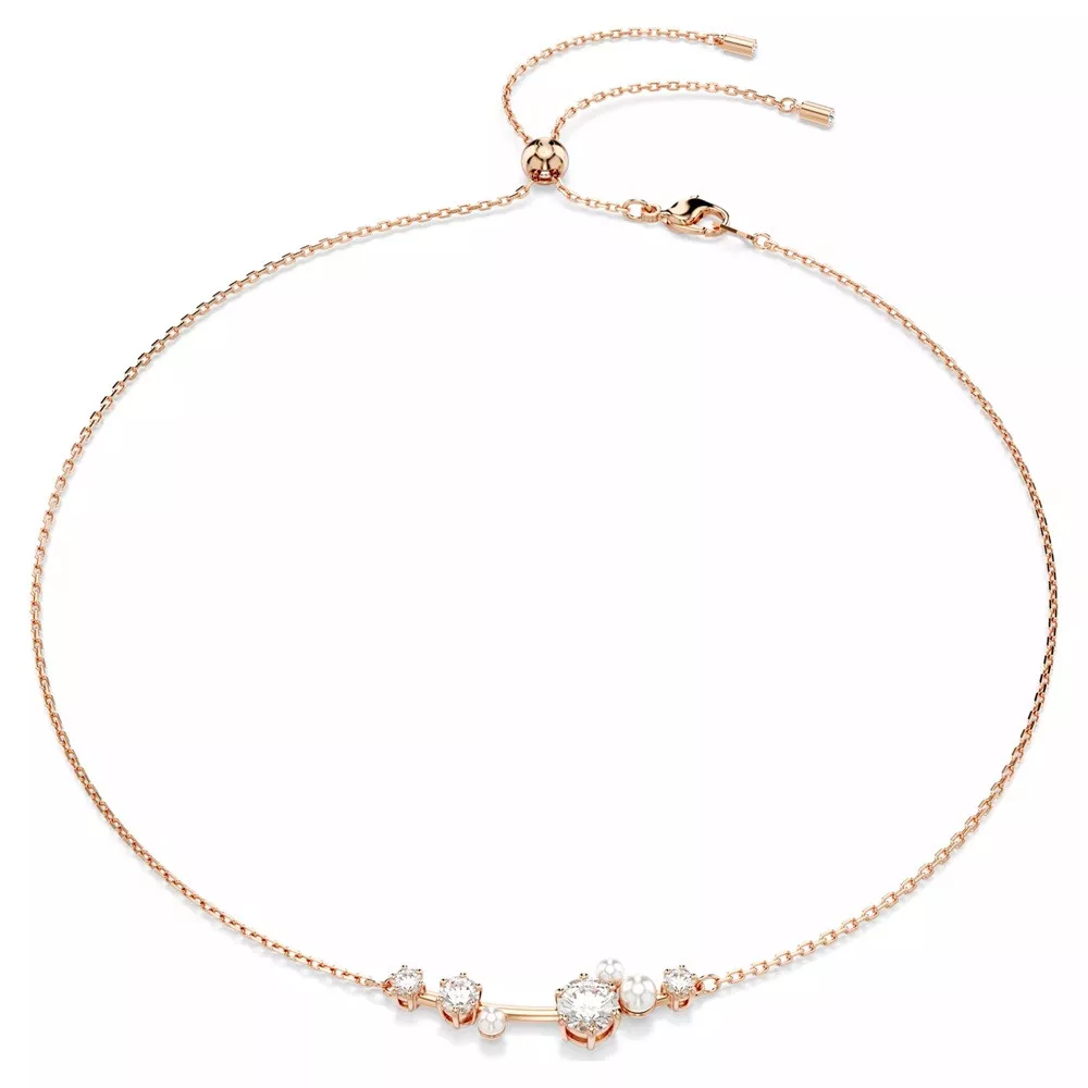 COLLANA CONSTELLA, CRYSTAL PEARL, TAGLI ROUND