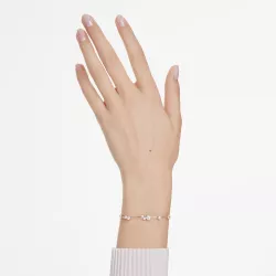 TENNIS CONSTELLA BRACELET, CRYSTAL PEARL
