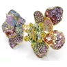 ANELLO IDYLLIA, FIORE, GRANDE, MULTICOLORE