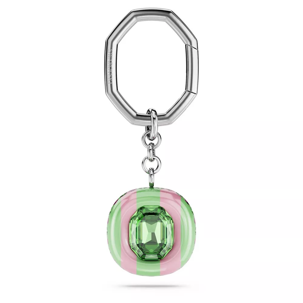 PORTACHIAVI DULCIS VERDE E ROSA, PLACCATO RODIO 5713886