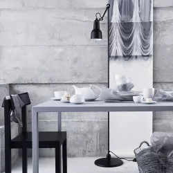 TAZZA TE CON PIATTO, TAC GROPIUS NERO