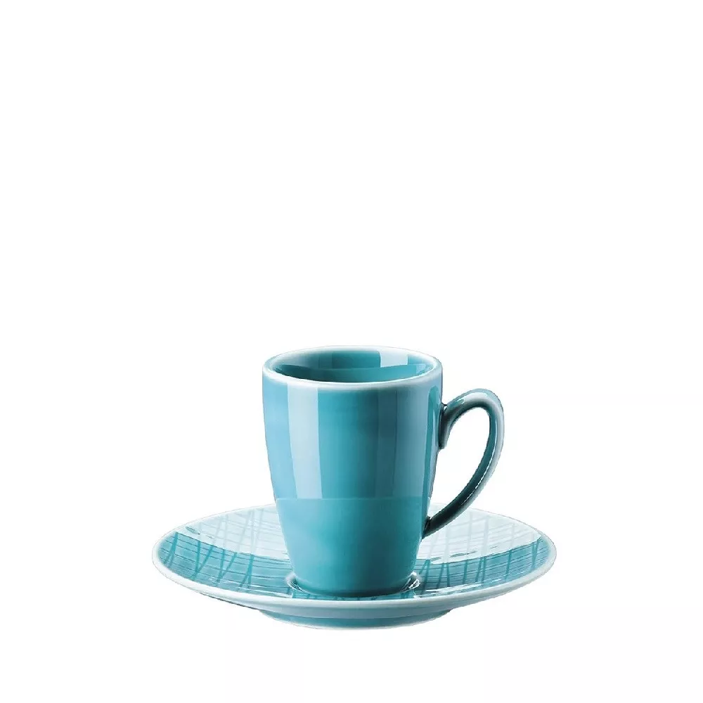 MESH ESPRESSO CUP WITH SAUCER