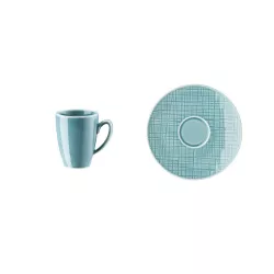 MESH ESPRESSO CUP WITH SAUCER