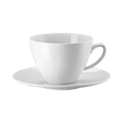 MESH TEA CUP AND SAUCER