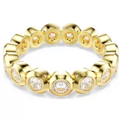 IMBER RING, ROUND CUT, GOLD...
