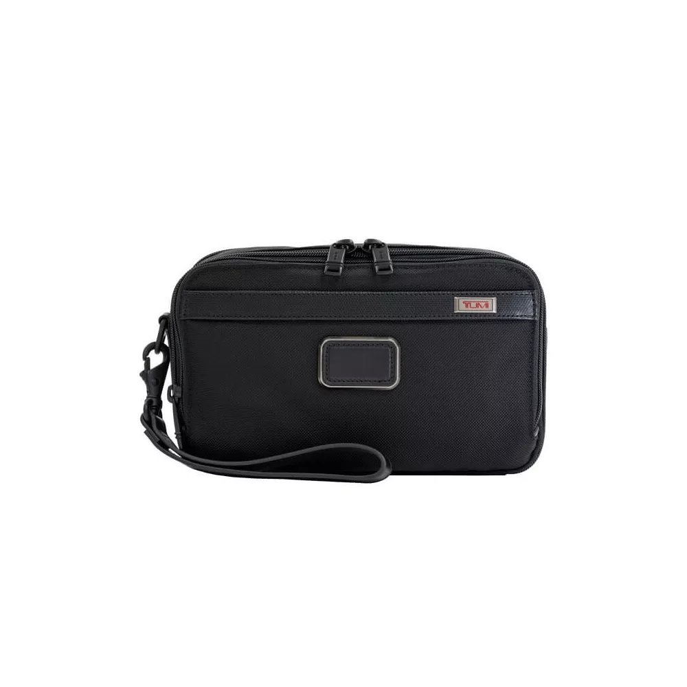 POCHETTE NERA CLUTCH, ALPHA 3