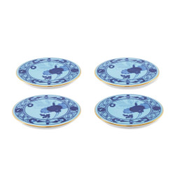 SET OF 4 COASTERS, ORIENTE ITALIANO