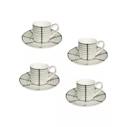 SET DI 4 TAZZE CAFFÈ CON...