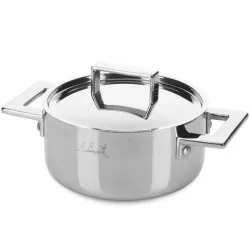 3-PLY INOX CASSEROLE WITH...
