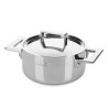 3-PLY INOX CASSEROLE WITH LID, ATTIVA