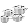 3-PLY INOX CASSEROLE WITH LID, ATTIVA