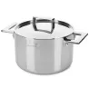 3-PLY STOCKPOT WITH LID, ATTIVA
