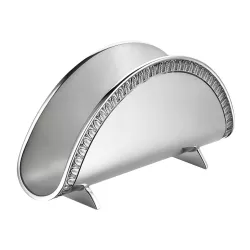 SILVER PLATED NAPKIN...