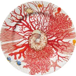 SET OF 4 ROUND PLATTER 31,5...