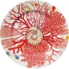 SET OF 4 ROUND PLATTER 31,5 CM - MARE