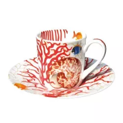 SET DI 4 TAZZE CAFFÈ CON...