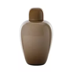 OPACHI VASE, MOCHA/MILK...